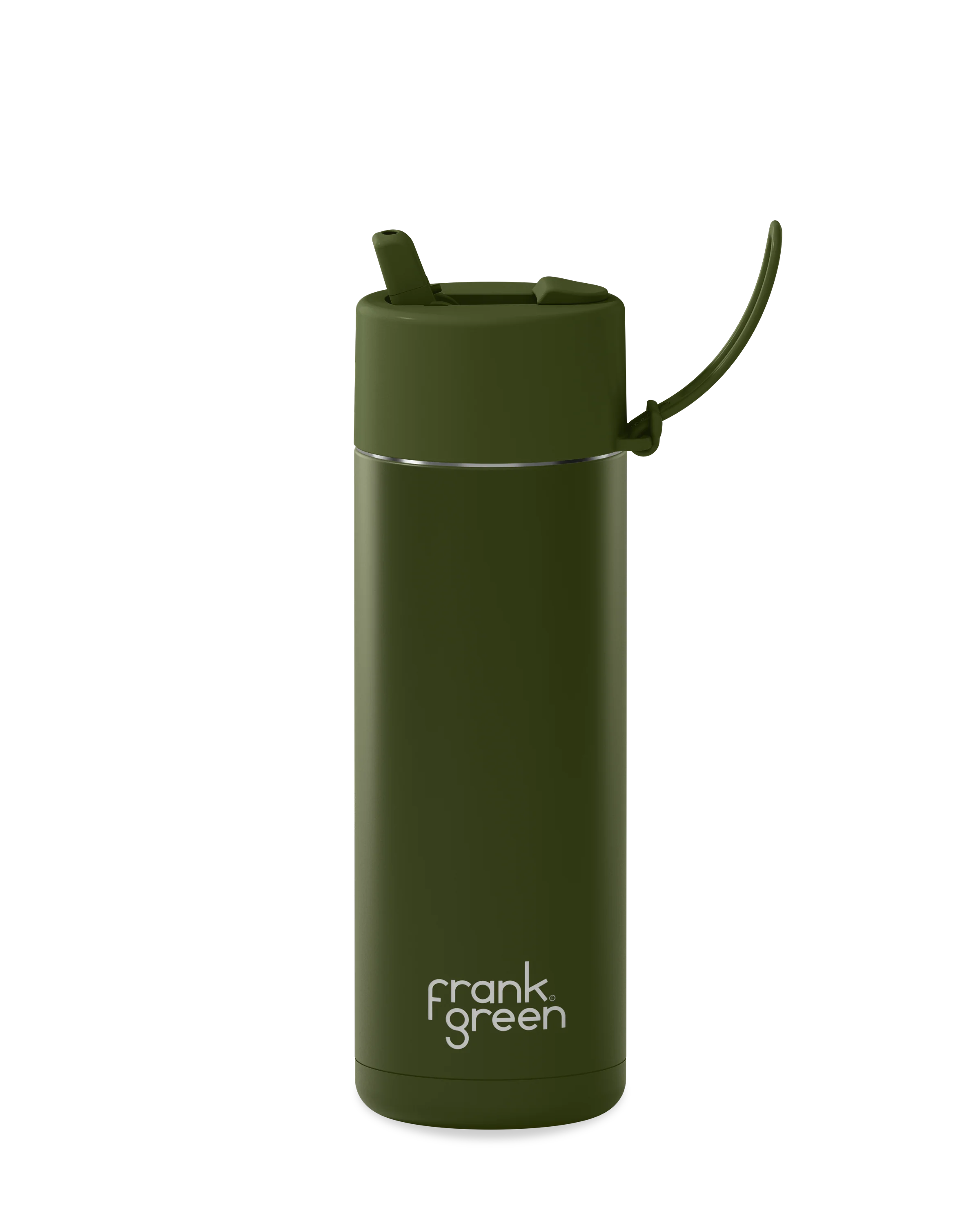 Ceramic Reusable Bottle - 20oz / 595ml - Khaki