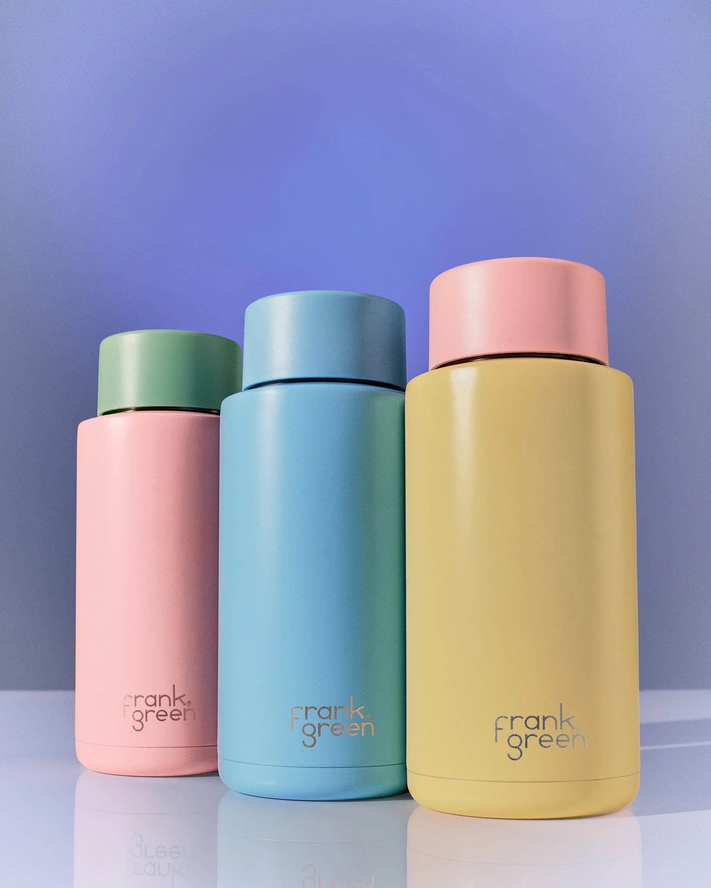 Ceramic Reusable Bottle - 34oz / 1,000ml - Lilac Haze - Image 3