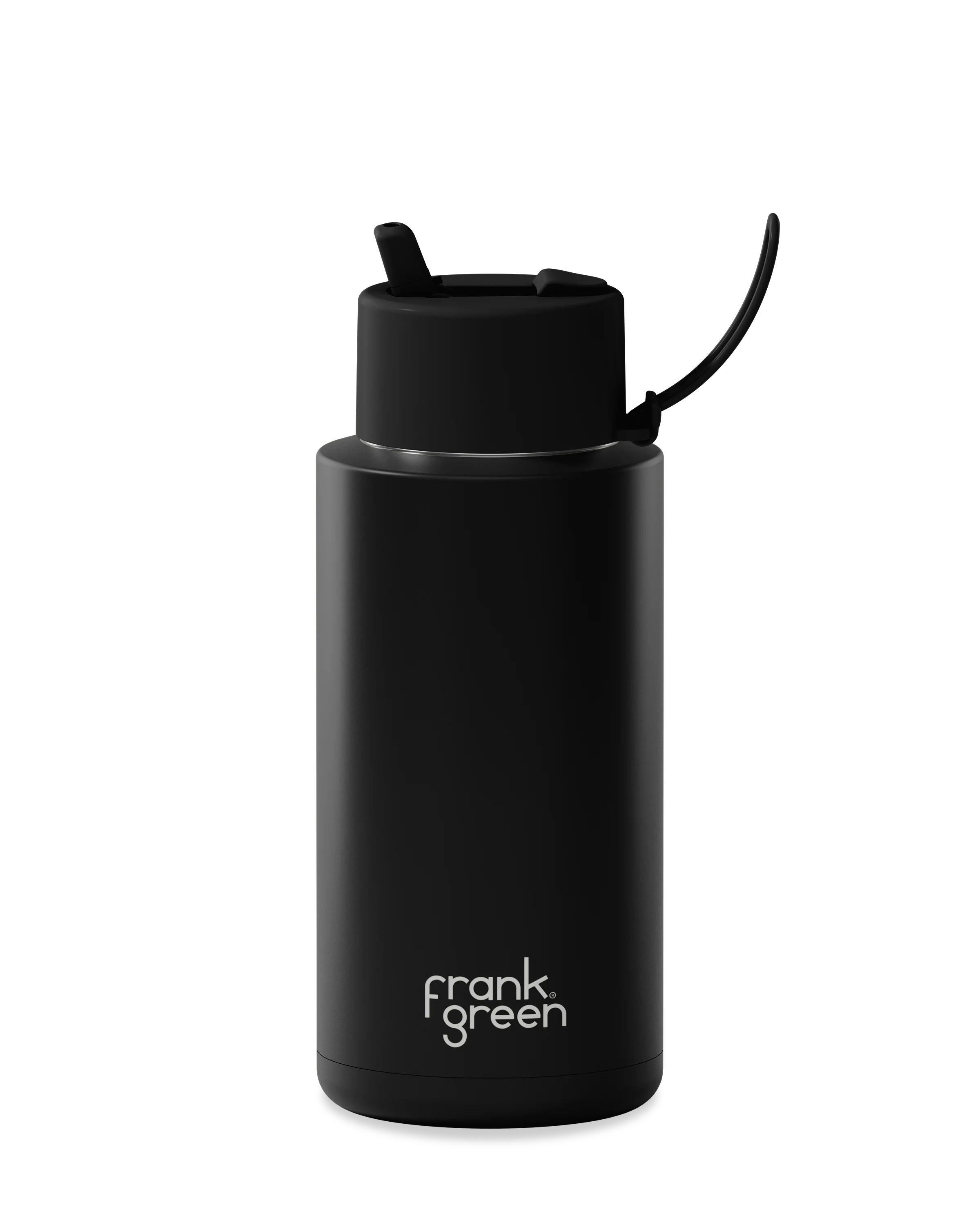 Ceramic Reusable Bottle - 34oz / 1,000ml - Midnight