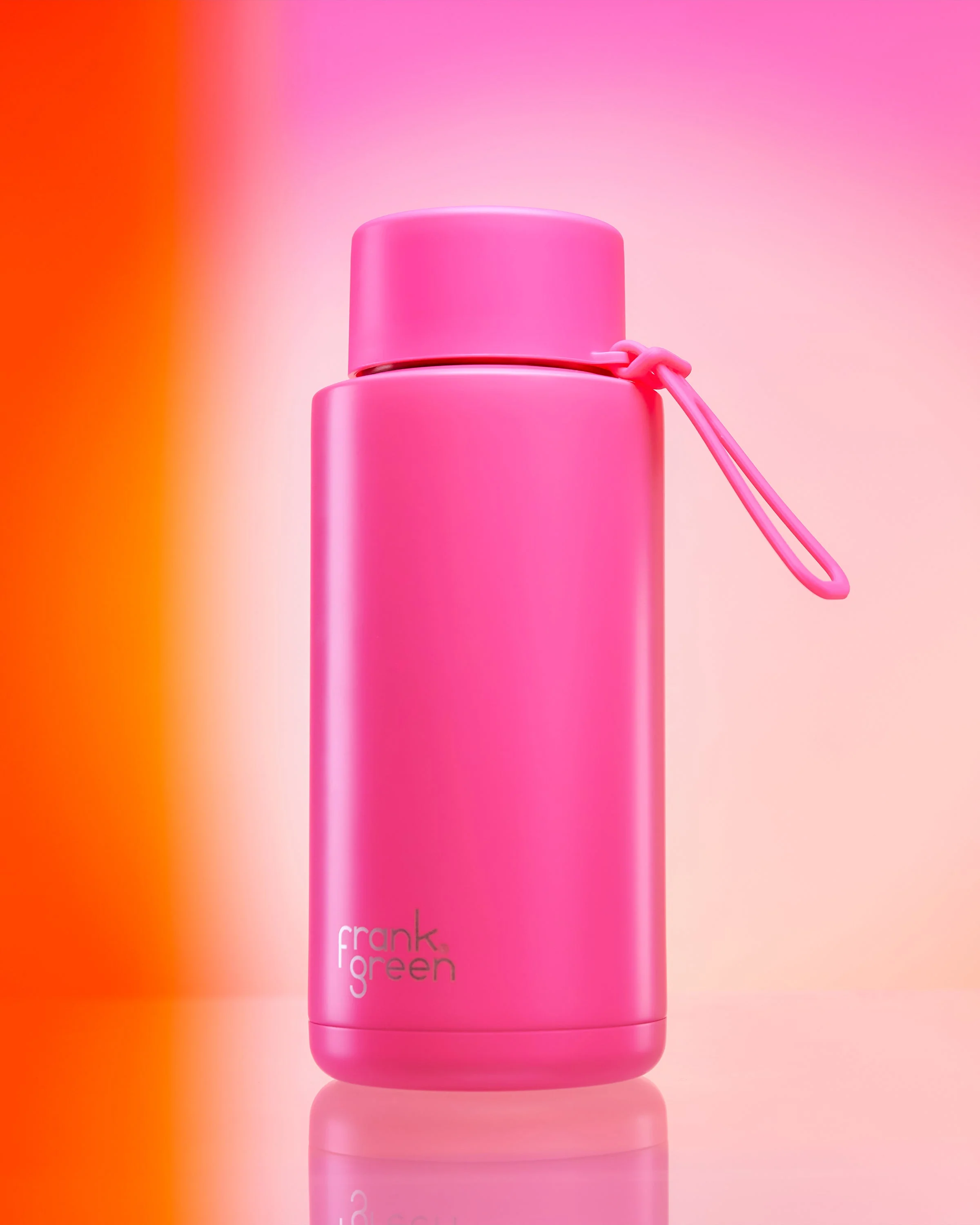 Ceramic Reusable Bottle - 34oz / 1,000ml - Mint Gelato - Image 2