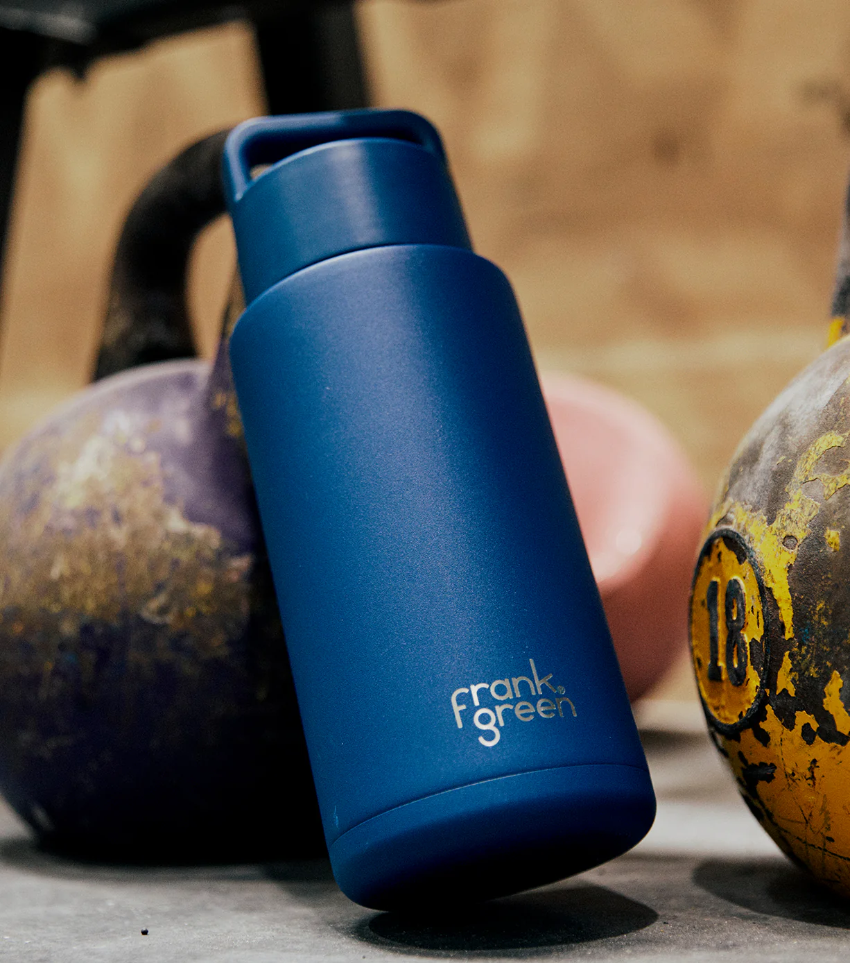 Ceramic Reusable Bottle (Grip Finish) with Grip Lid - 34oz / 1,000ml - Image 15