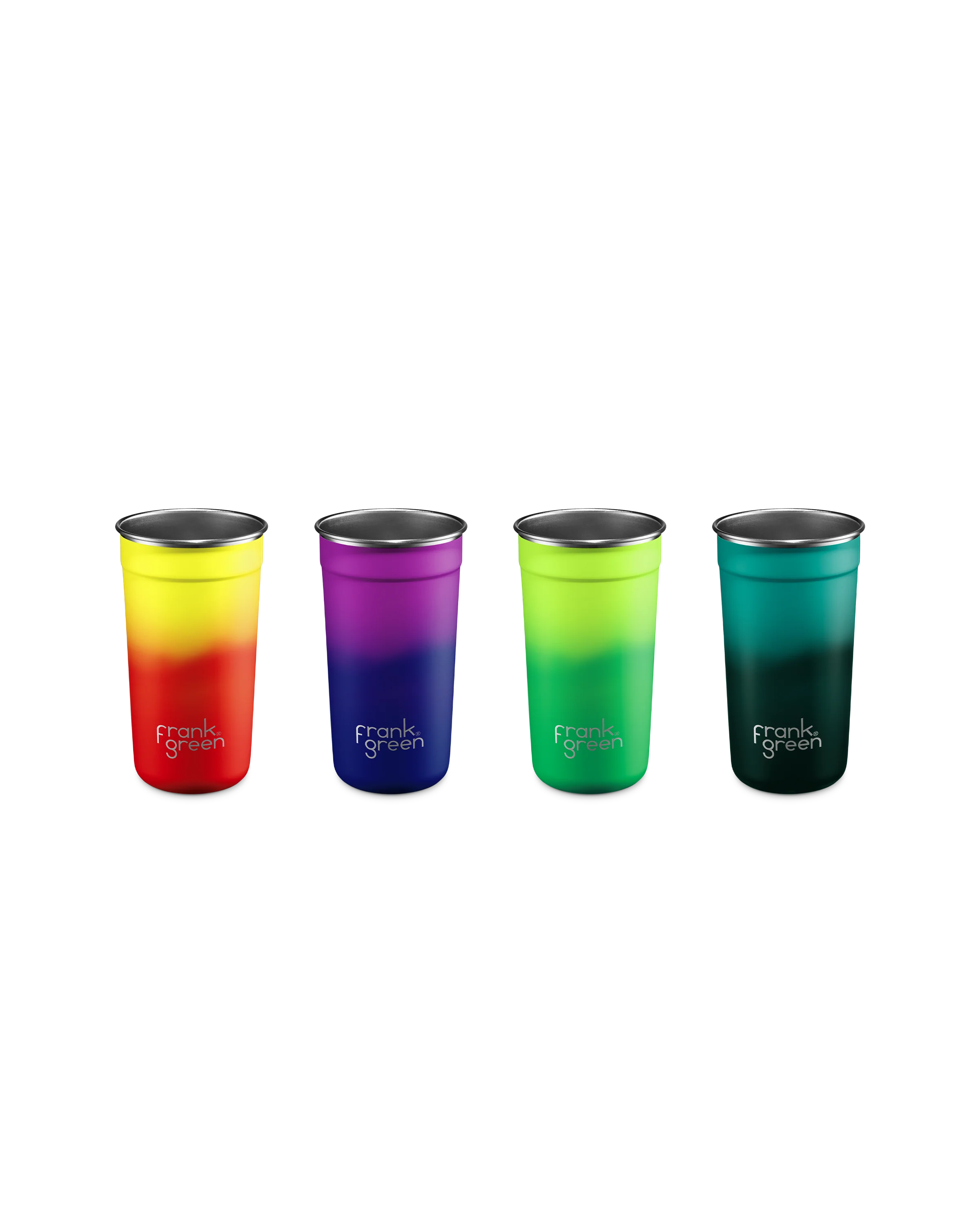 Colour Changing Reusable Party Cup Bases  - 16oz / 475ml (4 pack)