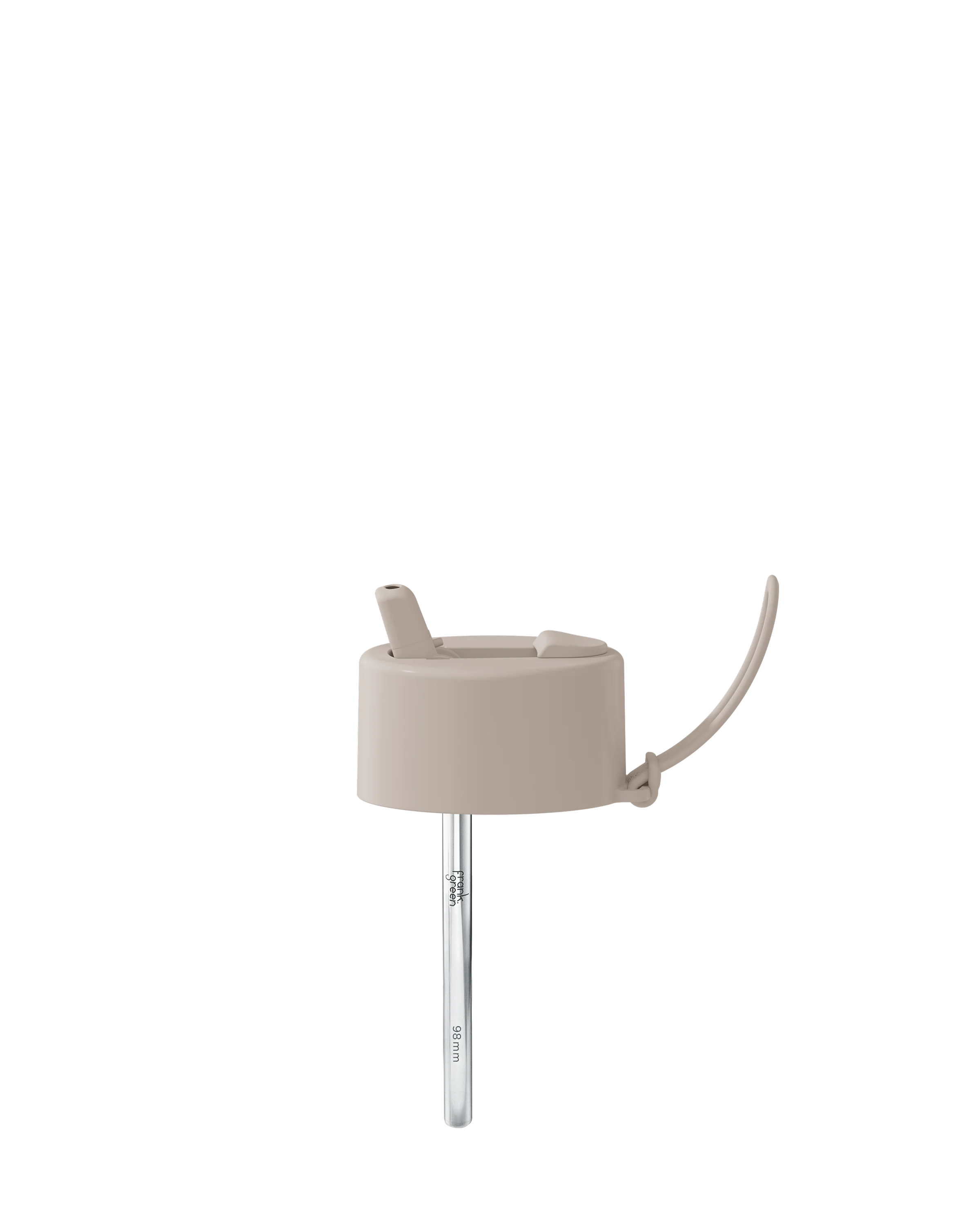 Flip Straw Lid with Strap & Straw - 12oz / 355ml