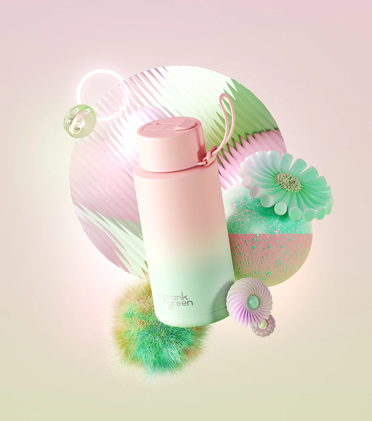 Gradient Ceramic Reusable Bottle 34oz / 1,000ml - Image 13