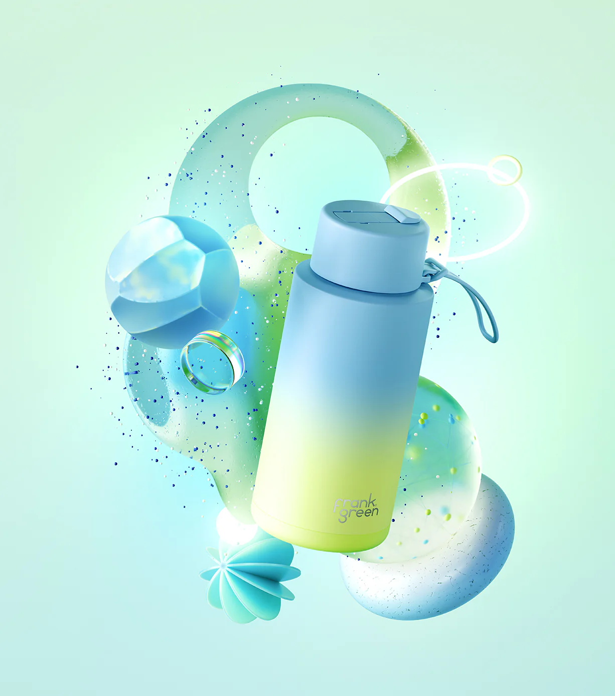 Gradient Ceramic Reusable Bottle 34oz / 1,000ml - Image 15