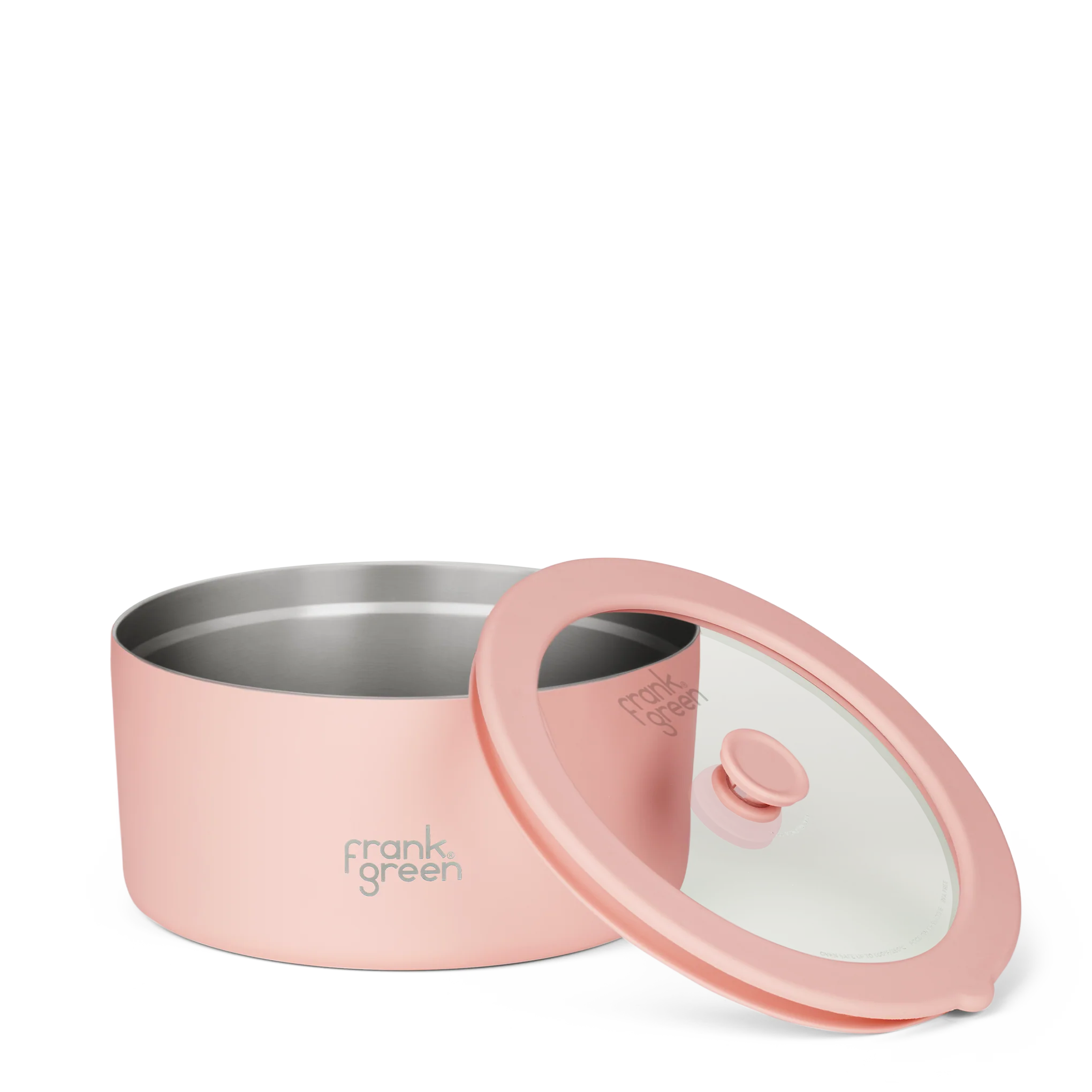 Stainless Steel Bowl with Glass Lid - 1,500ml - Image 23