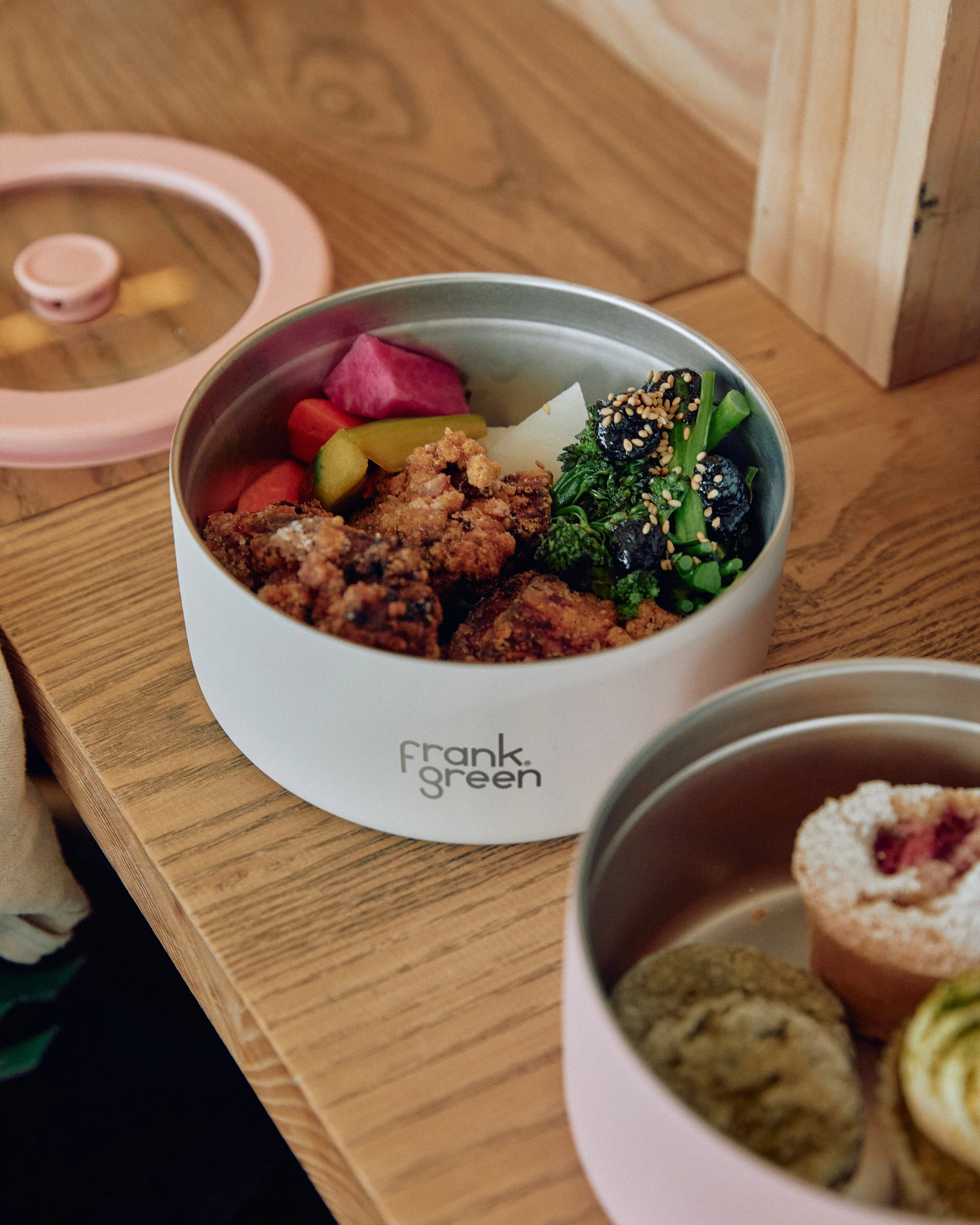 Stainless Steel Bowl with Glass Lid - 700ml - Image 9