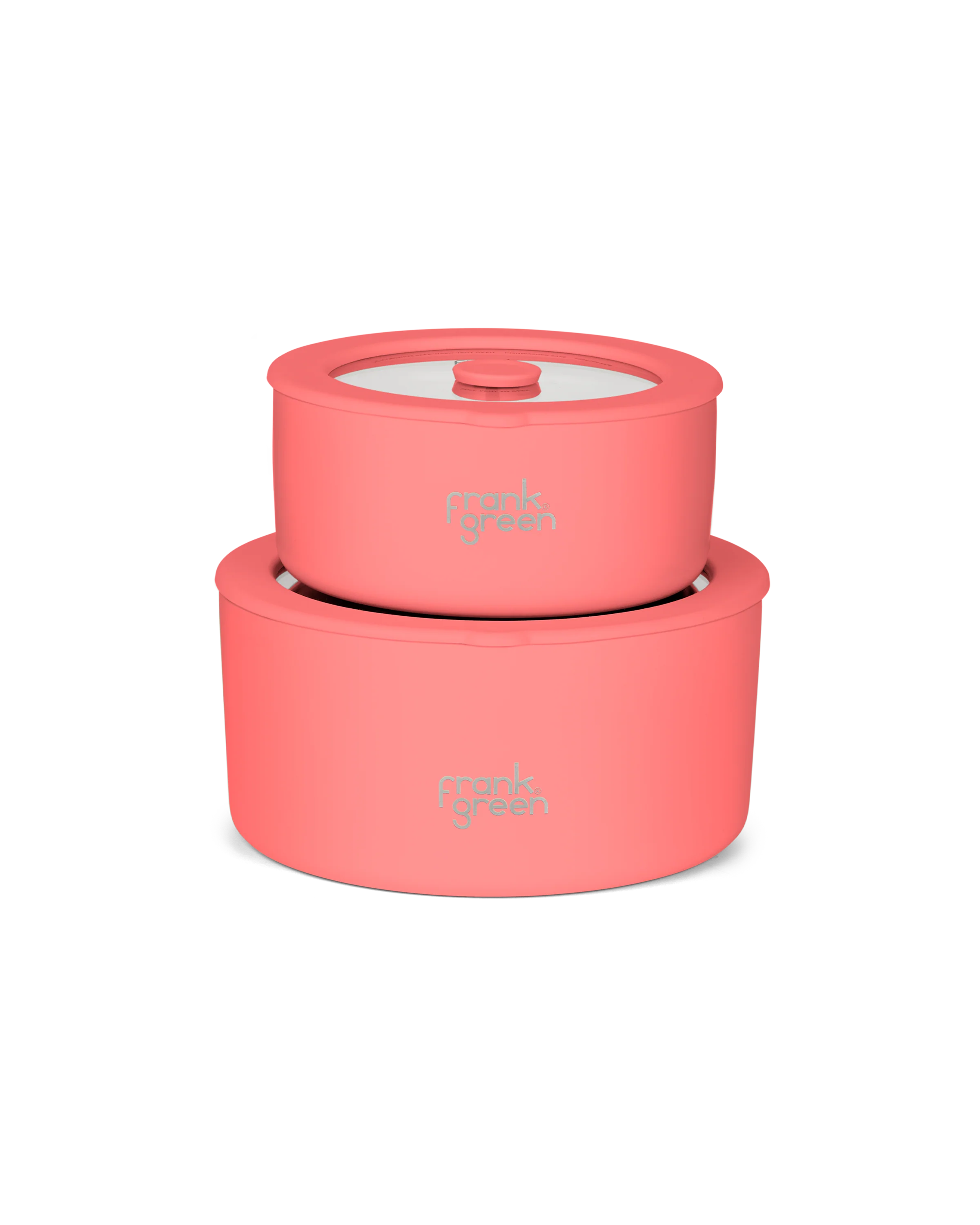 Stainless Steel Bowls with Glass Lids (2 Pack) - 700ml & 1500ml - Image 3