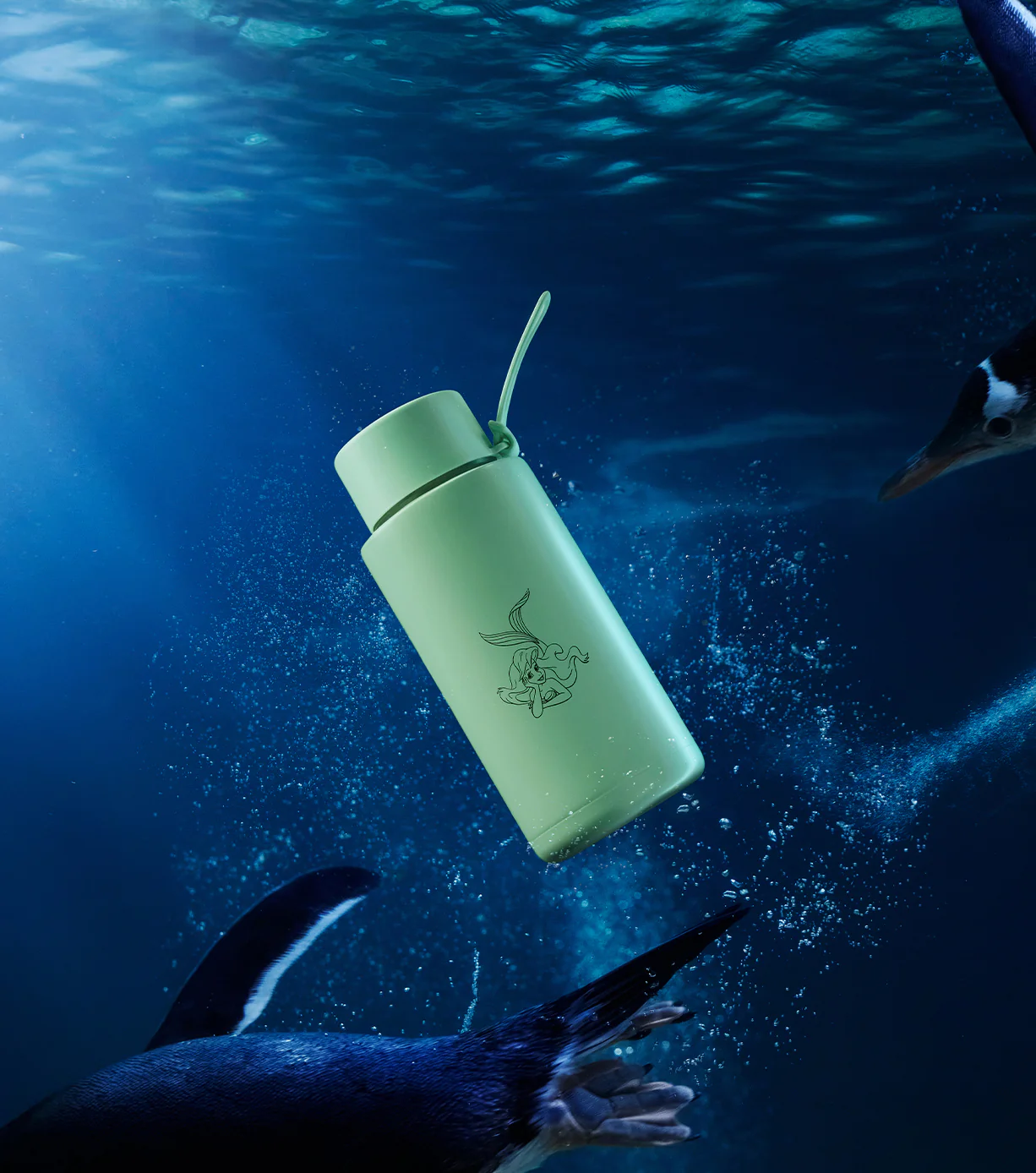 The Little Mermaid Ceramic Reusable Bottle - 34oz / 1,000ml - Image 14