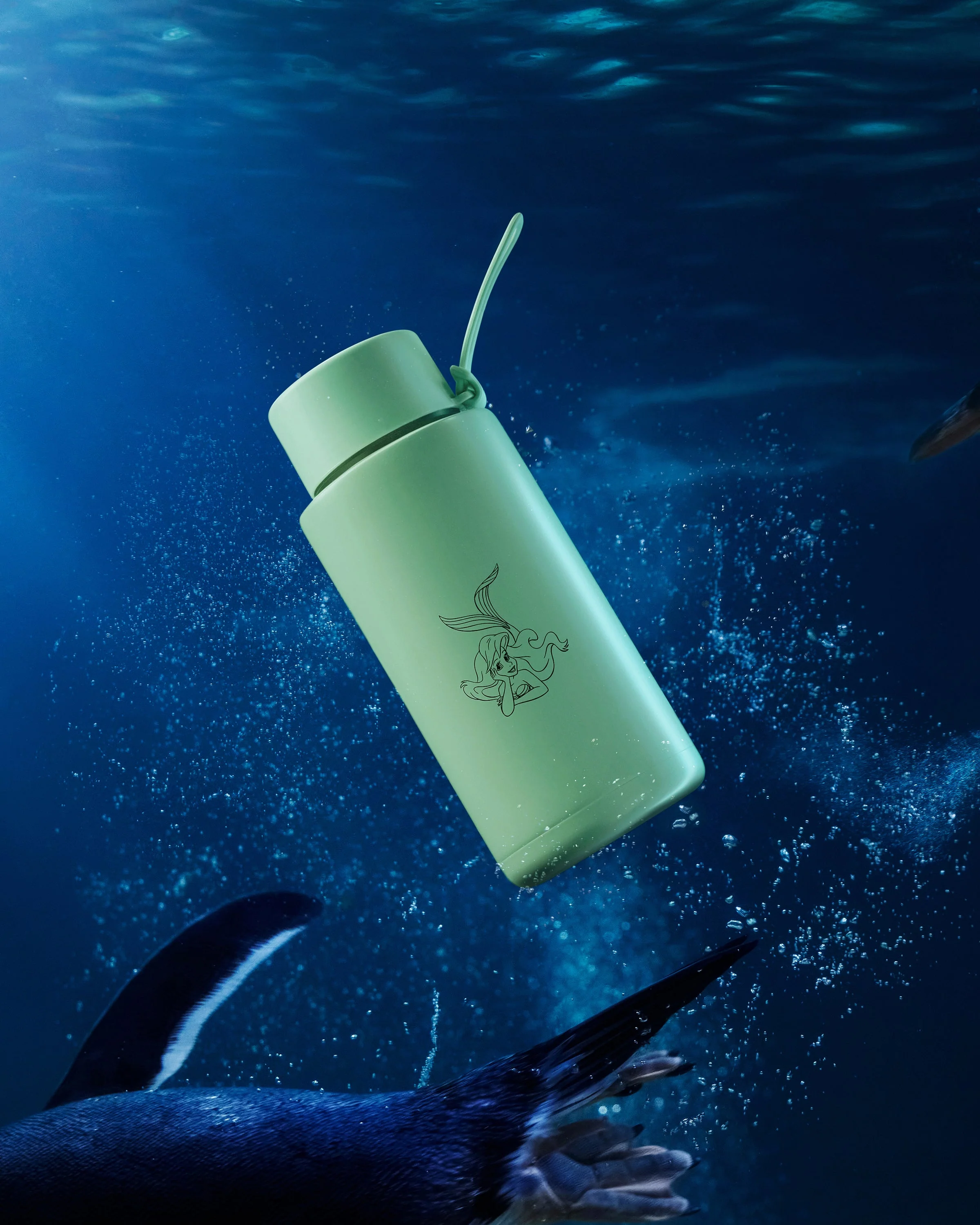 The Little Mermaid Ceramic Reusable Bottle - 34oz / 1,000ml - Image 6